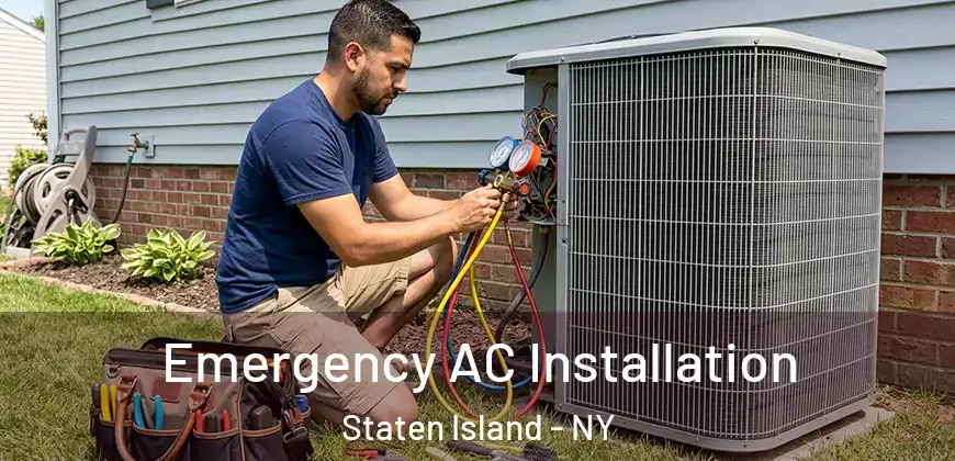 Emergency AC Installation Staten Island - NY
